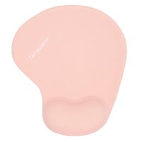 Mouse pad Coolbox ergonómico, soporte de gel, rosado