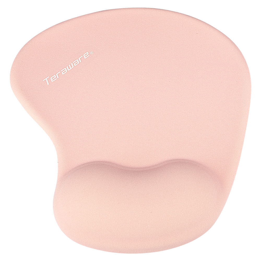 Imagen 2 del producto Mouse pad Coolbox ergonómico, soporte de gel, rosado