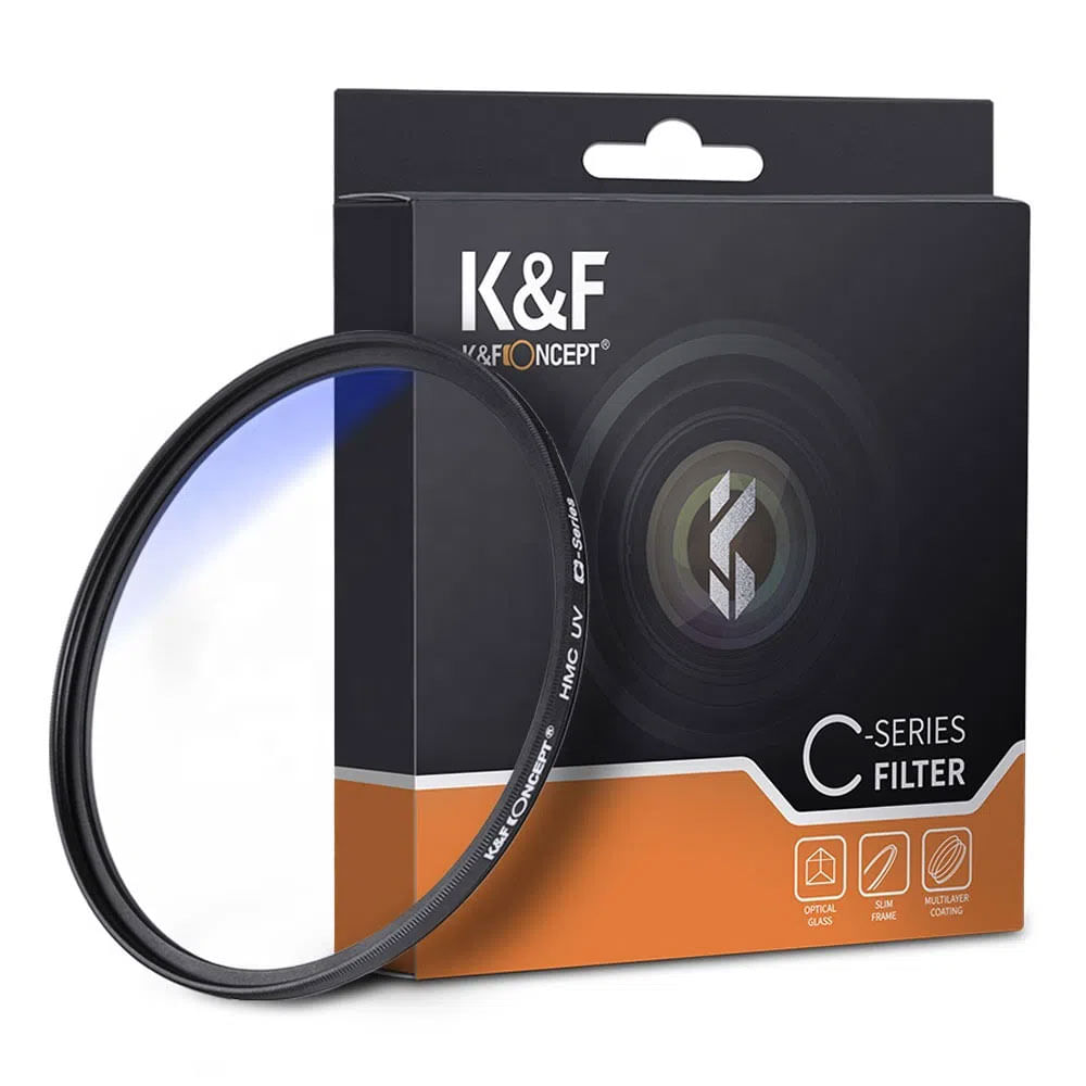 Filtro para cámara K&F Concept UV 37mm