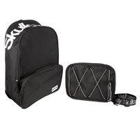 Mochila Skullcandy Plain para laptop 13- 15"" respaldar acolchado + Sidebag porta tablet 10""