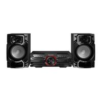 Minicomponente Panasonic AKX320PSK 450W, bluetooth, puerto 2x USB, lector de CD, woofer 16 cm, negro