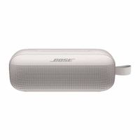 Parlante bluetooth Bose Soundlink Flex resistente al agua IP67, máx. 12 horas, tecnología PositionIQ, blanco humo