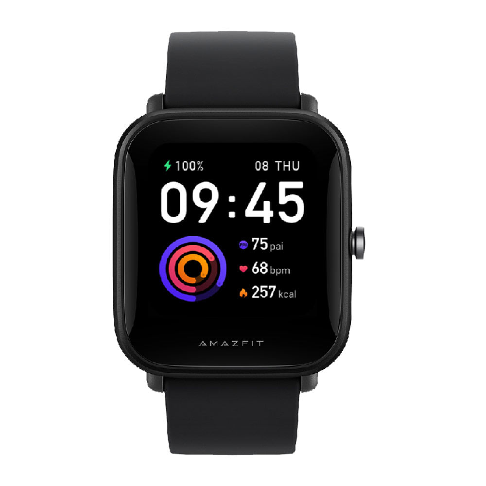 Imagen 2 del producto Smartwatch Amazfit Bip U Pro, Gps, resistente al agua 5ATM, máx 9 días, 60 modos deportivos, 1.43"", Negro