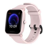 Smartwatch Amazfit Bip U Pro, Gps, resistente al agua 5ATM, máx 9 días, 60 modos deportivos, 1.43"", rosado