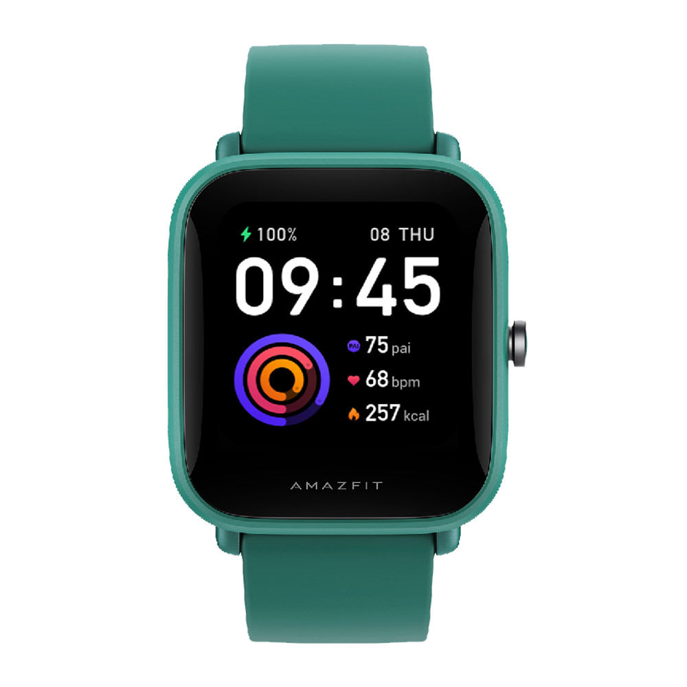 Imagen 2 del producto Smartwatch Amazfit Bip U Pro, Gps, resistente al agua 5ATM, máx 9 días, 60 modos deportivos, 1.43"", verde