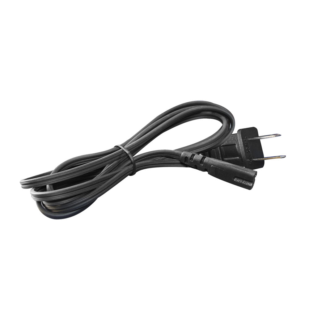Imagen 1 del producto Cable de poder Miyako AC-006HQ conector tipo 8, 1.8 m