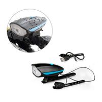 Luz delantera Xclusive 250 lúmenes, resistente al agua IPX5, 3 modos de luz, recargable, azul