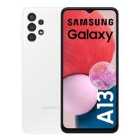 Celular Samsung Galaxy A13 64GB, 4GB RAM, cámara trasera 50MP y frontal 8MP, 6.5"", Octa-Core, blanco