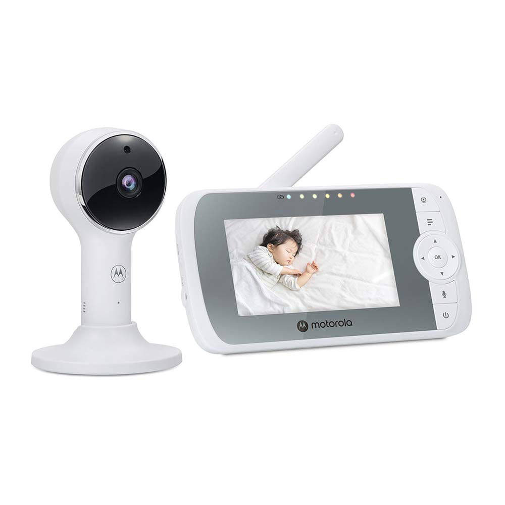 Imagen 2 del producto Monitor de video para bebé Motorola VM64C visión nocturna infraroja, hasta 50 m, wi-fi