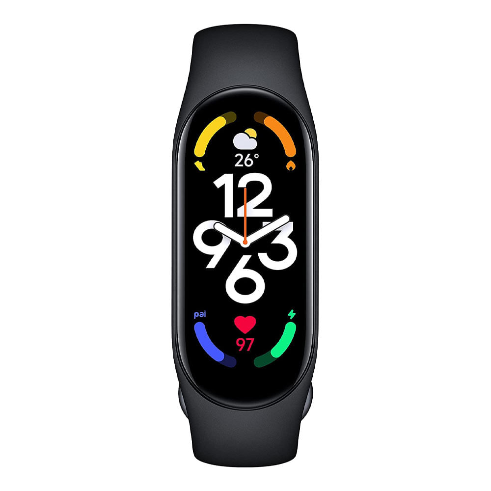 Imagen 2 del producto Band Xiaomi Mi band 7, pantalla 1.62"", resistente al agua 5ATM, apróx. 14 días, 110+ modos deportivos, SPo2, negro