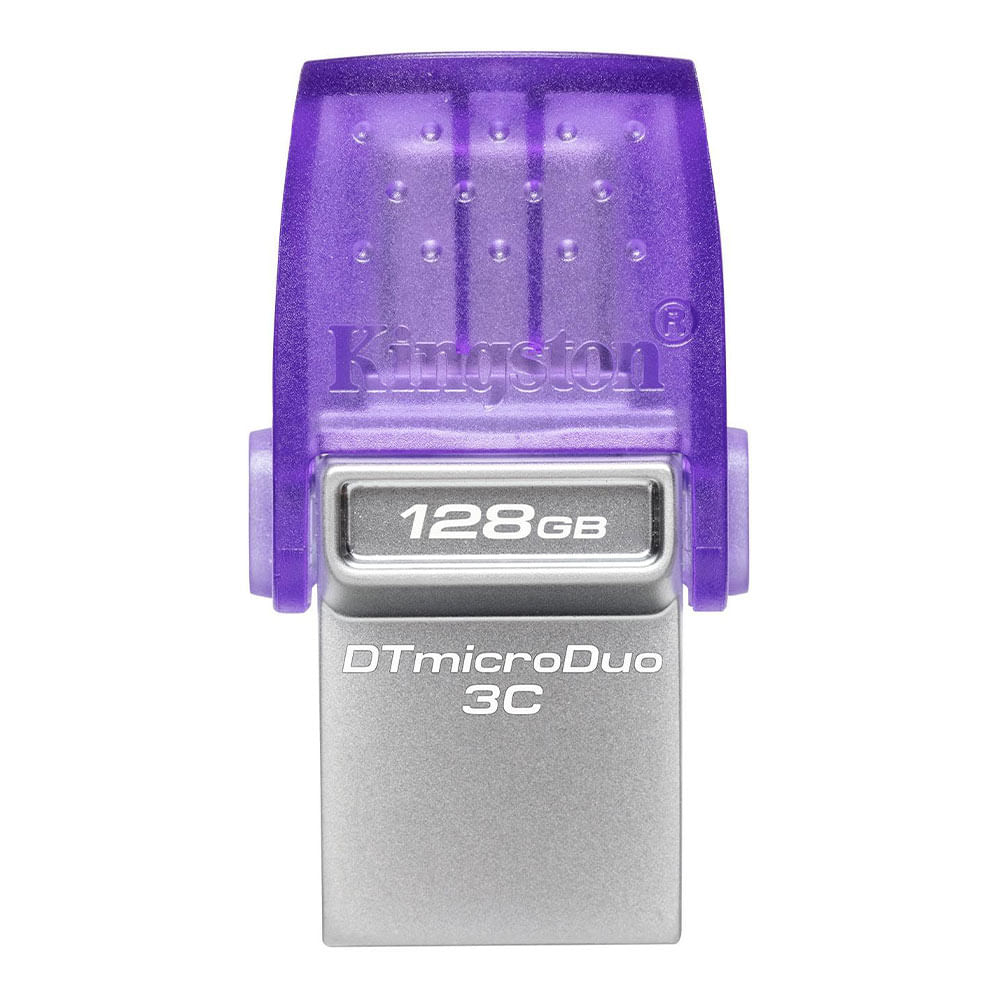 Imagen 2 del producto Memoria MicroDuo 3C USB/TIPO-C 3.2 G1 128GB Kingston Data Traveler, lila