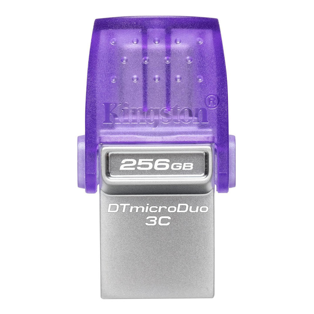 Imagen 2 del producto Memoria MicroDuo 3C USB/TIPO-C 3.2 G1 256GB Kingston Data Traveler, lila