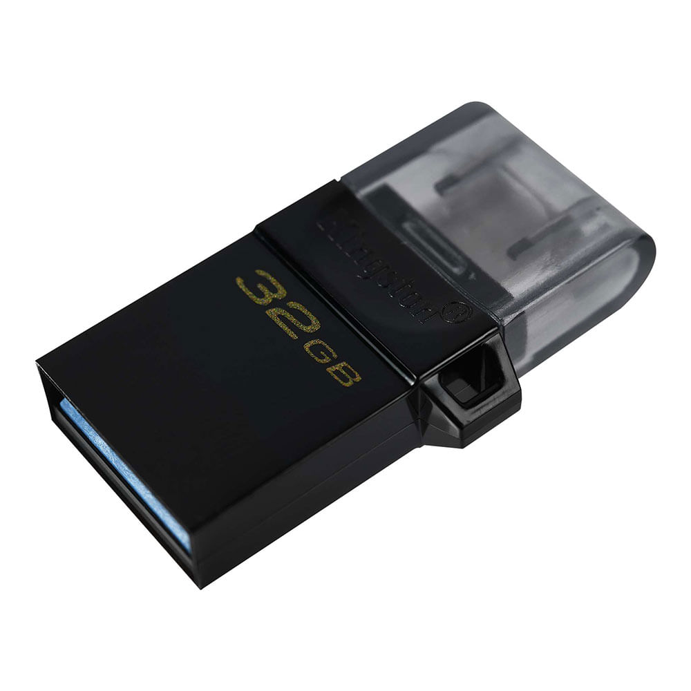 Imagen 2 del producto Memoria MicroDuo 3C USB/TIPO-C/OTG 3.2 G2 32GB Kingston Data Traveler,  negro