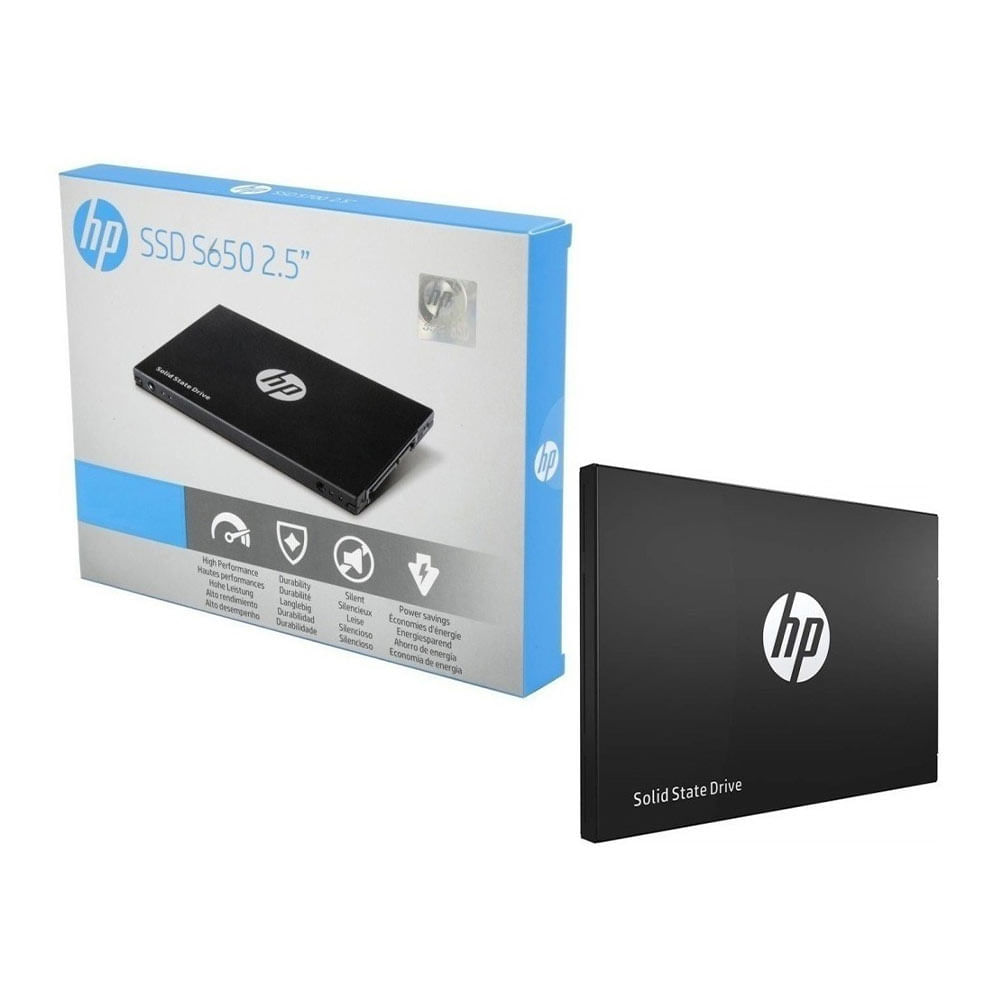 Imagen 2 del producto Unidad de estado sólido SSD HP S650 240GB de capacidad, SATA3, formato 2.5""
