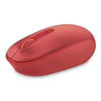 Mouse inalámbrico Microsoft MBL 1850 receptor usb, 1000 dpi, 3 botones, usa pila, rojo
