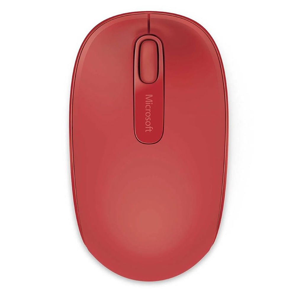 Imagen 2 del producto Mouse inalámbrico Microsoft MBL 1850 receptor usb, 1000 dpi, 3 botones, usa pila, rojo