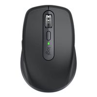 Mouse inalámbrico Logitech MX Anywhere 3 bluetooth, 1000 dpi, 6 botones, recargable, color grafito