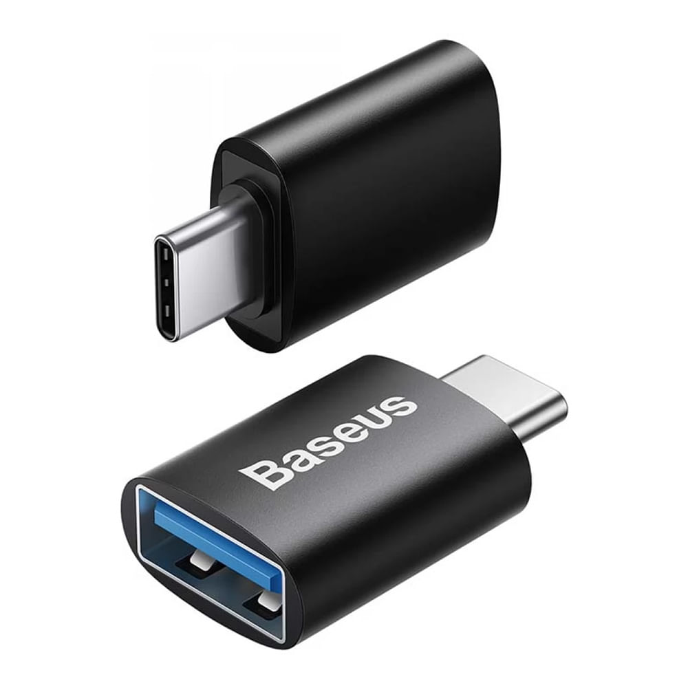 Adaptador Baseus conector USB a Tipo-C