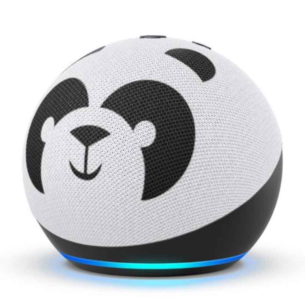 Imagen 2 del producto Altavoz inteligente Amazon Echo Dot 4ta generación kids, control de voz con Alexa, panda