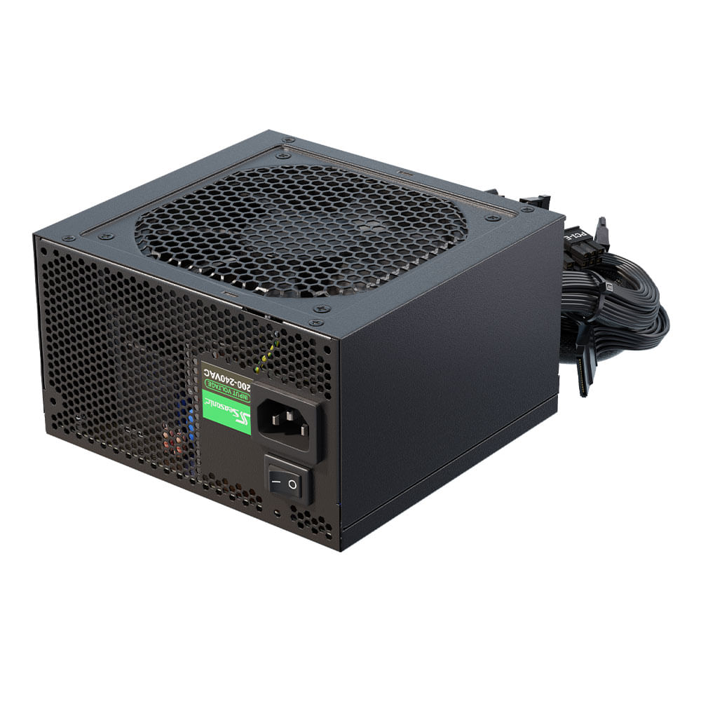 Fuente de poder Seasonic A12, 600W, 80 Plus, blanco