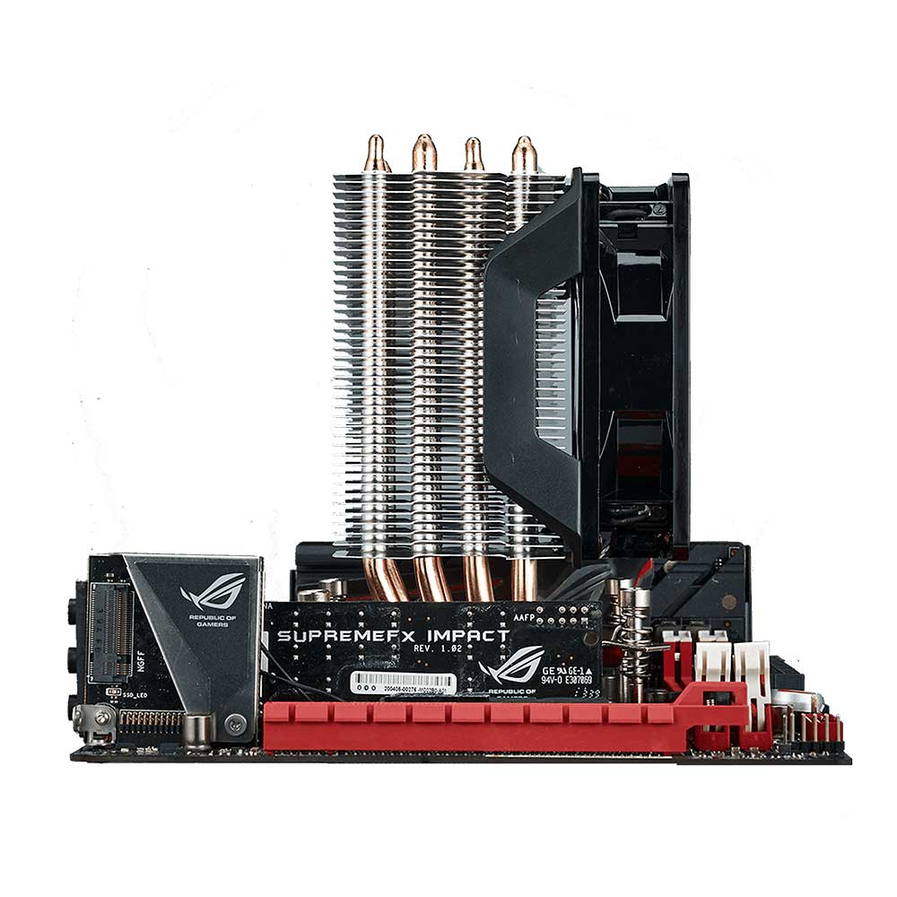 Imagen 2 del producto Cooler para procesador Cooler Master Hyper H410R Red, Intel/Amd