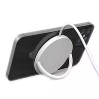 Cargador inalámbrico magnético Coolbox GMobile interfaz tipo C, compatible con Apple 12 y 13 Qi, cable largo 1m, blanco