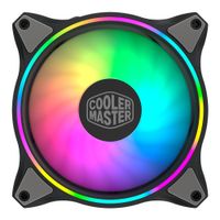 Cooler para case Cooler Master Masterfan MF120 HALO WHITE, 120mm, ARGB