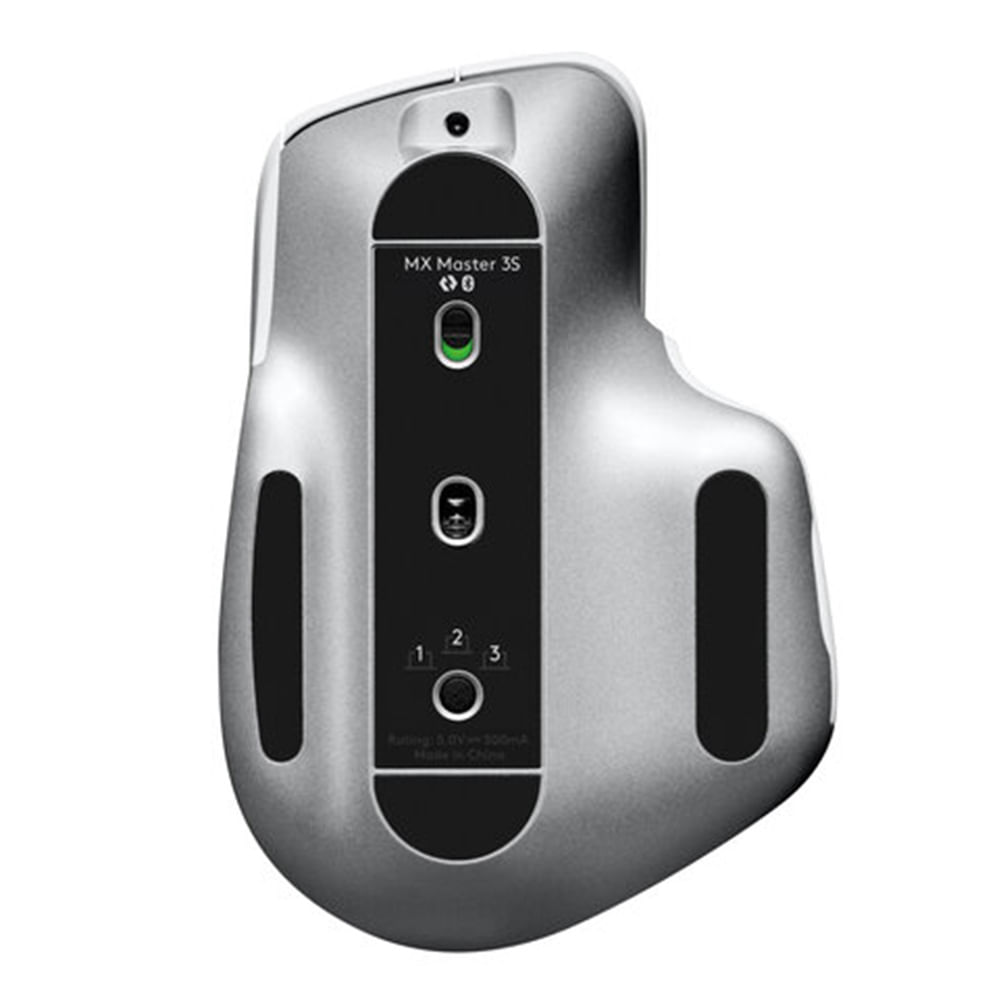 Imagen 2 del producto Mouse inalámbrico Logitech MX Master 3S bluetooth, 8000 dpi, 7 botones, recargable, blanco