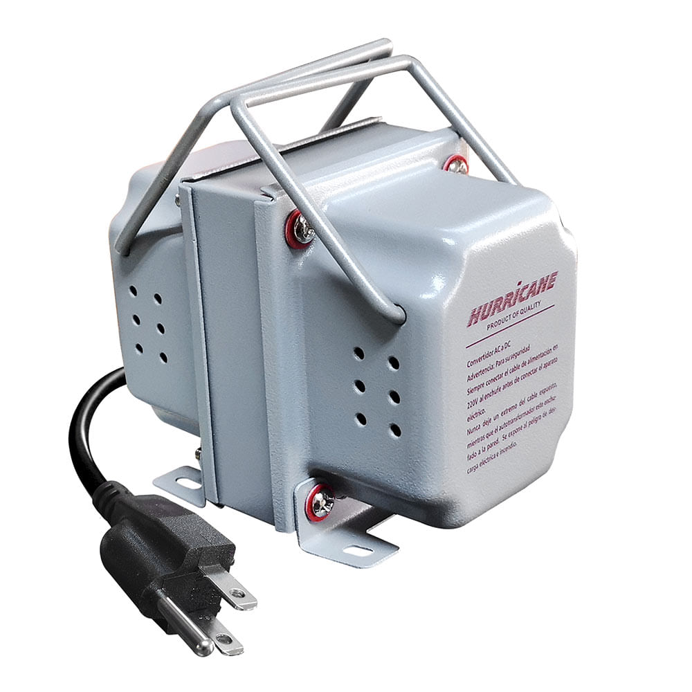 Imagen 2 del producto Transformador Hurricane 1500W, 220-110V, toma universal
