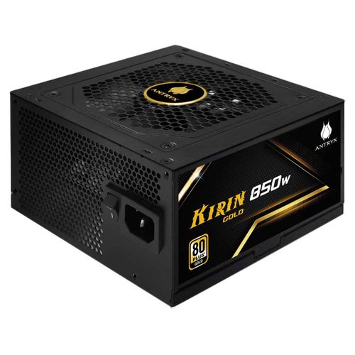 Fuente de poder Antryx Kirin 850 GOLD, 850W, 80 Plus Gold, modular