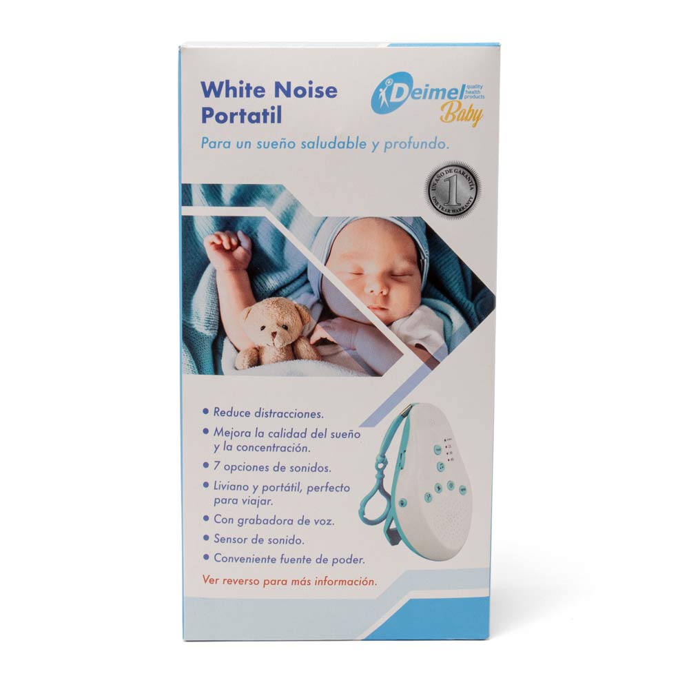 Imagen 2 del producto Monitor de ruido blanco para bebé Deimel S7D portátil