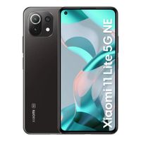 Celular Xiaomi 11 Lite 5G NE 128GB, 6GB RAM, cámara trasera 64MP y frontal 20MP, 6.55"", negro