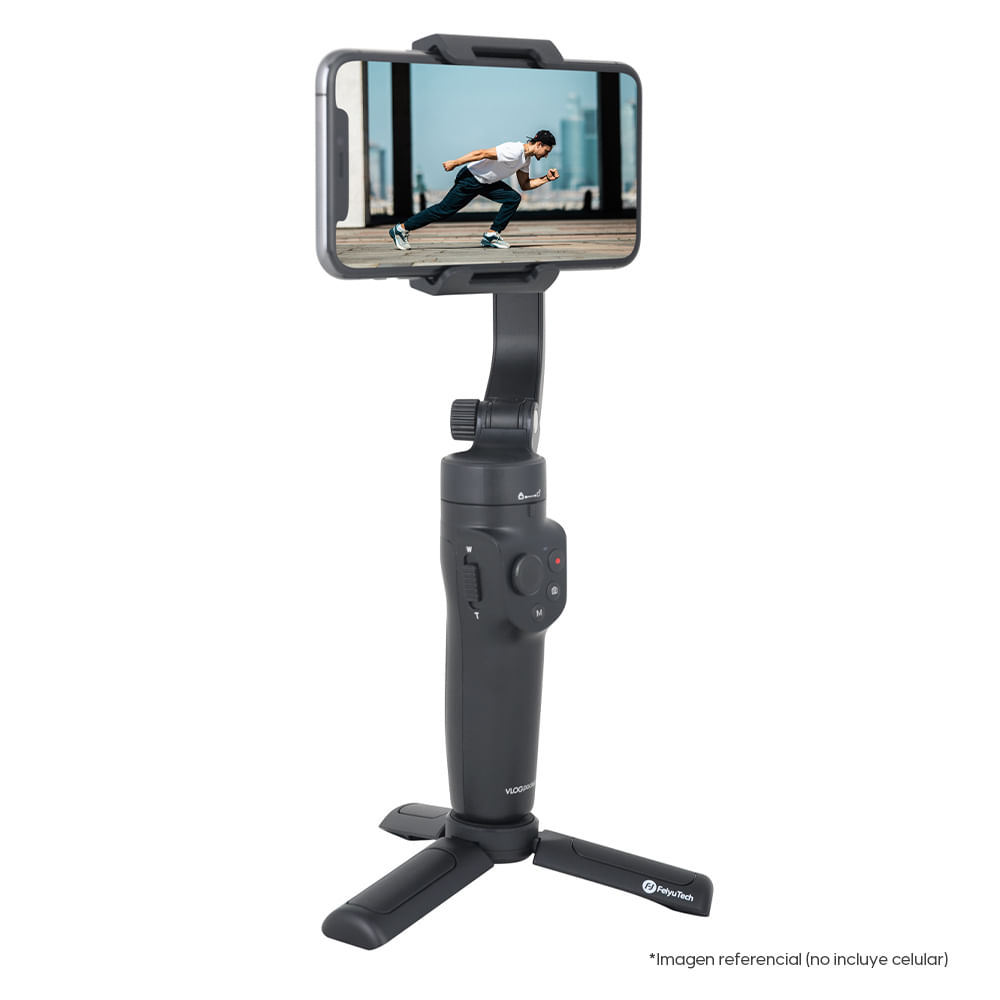 Imagen 2 del producto Estabilizador para celular FeiyuTech de 3 ejes, color negro