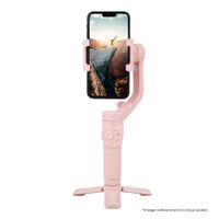 Estabilizador para celular FeiyuTech de 3 ejes, color rosado
