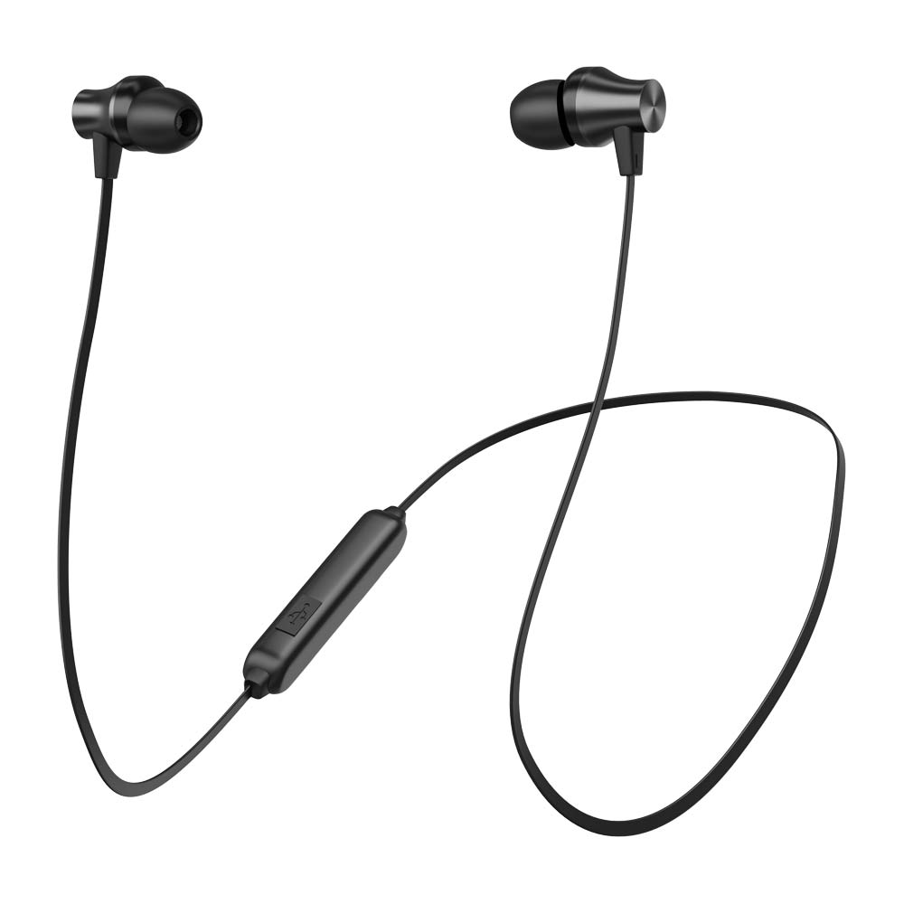 Imagen 1 del producto Audífonos bluetooth in ear Izuum IPX4, micrófono incorporado, máx. 6 horas, control de volumen y llamadas, negro