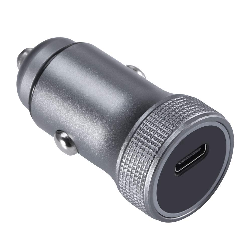 Imagen 2 del producto Cargador mini de auto Roadtrip 1 puerto tipo C, 20W, carga rápida, gris