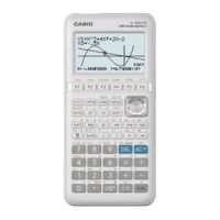 Calculadora gráfica Casio FX-9860GIII a pilas, 2900 funciones, blanco