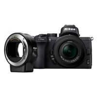 Cámara Mirrorless Nikon Z50 20.9MP + Lente 16-50mm VR +  Adaptador FTZ + SD 32GB