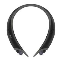 Audífonos bluetooth in ear LG Tone Active+ IPX4, máx. 13 horas, control música y llamadas, negro
