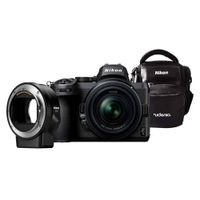Cámara Mirrorless Profesional Nikon Z5 24-50mm + Adaptador FTZ + Estuche + SD 128GB