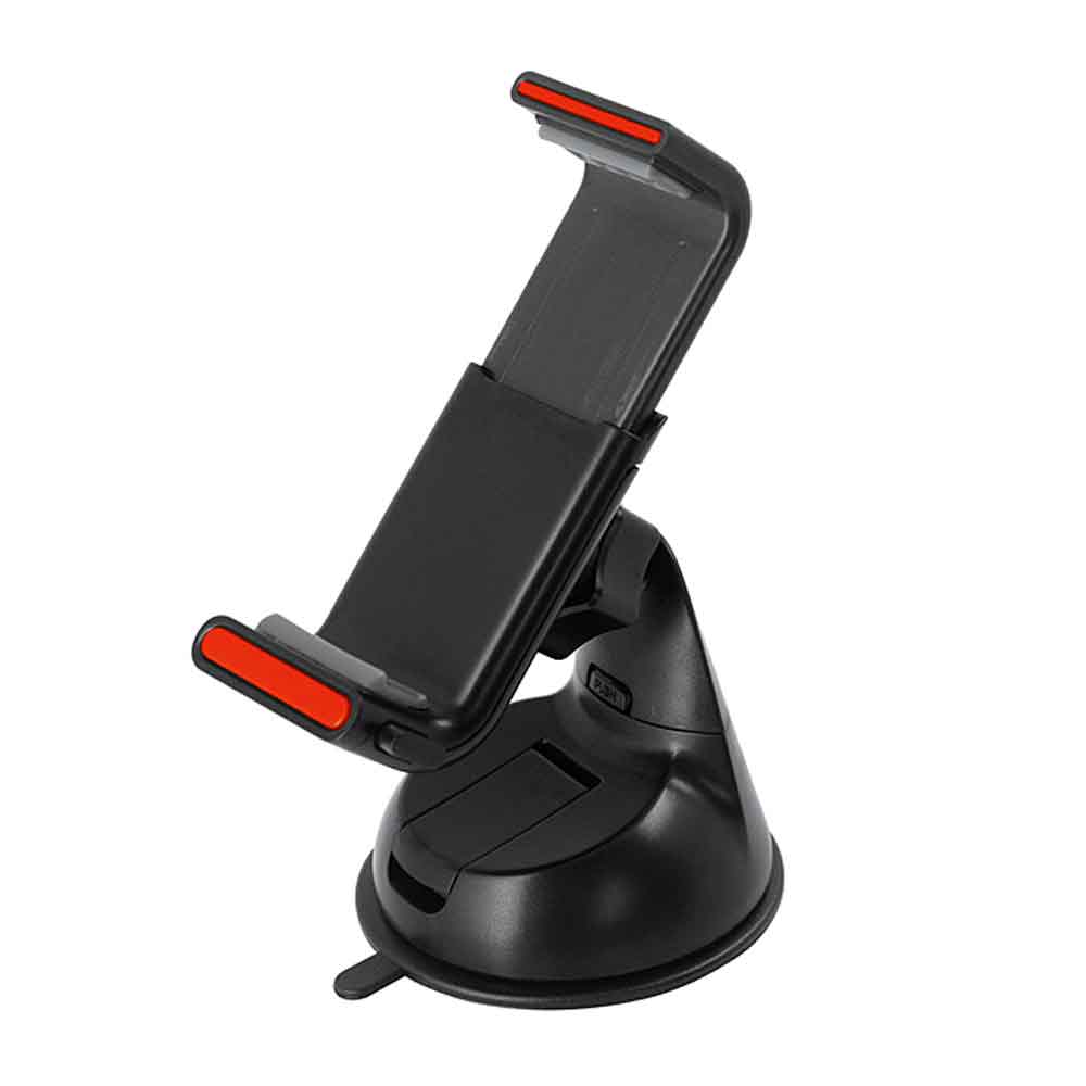 Imagen 2 del producto Soporte de celular para auto Coolbox GMobile clip 3 en 1, para tablero/aire acondicionado/parabrisas, negro