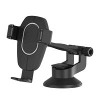 Soporte de celular para auto Coolbox GMobile clip, para tablero, negro