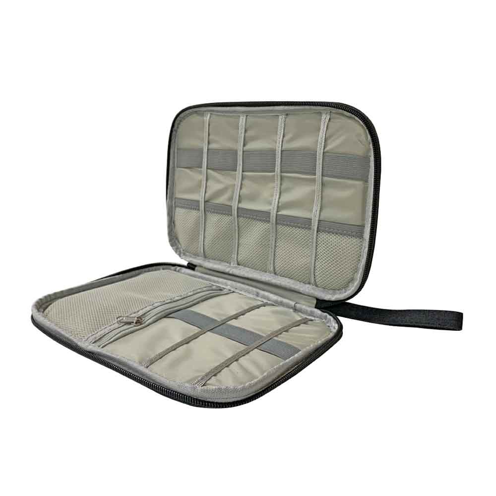 Imagen 2 del producto Estuche organizador Roadtrip para cables y accesorios, poliéster, negro