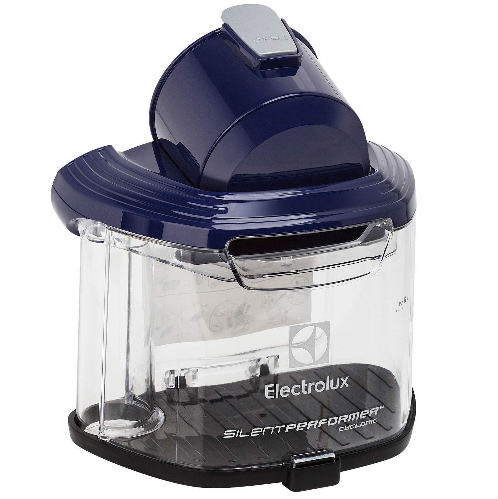 Imagen 2 del producto Aspiradora Electrolux CYC01, 1200W, 1.4 L de capacidad, azul