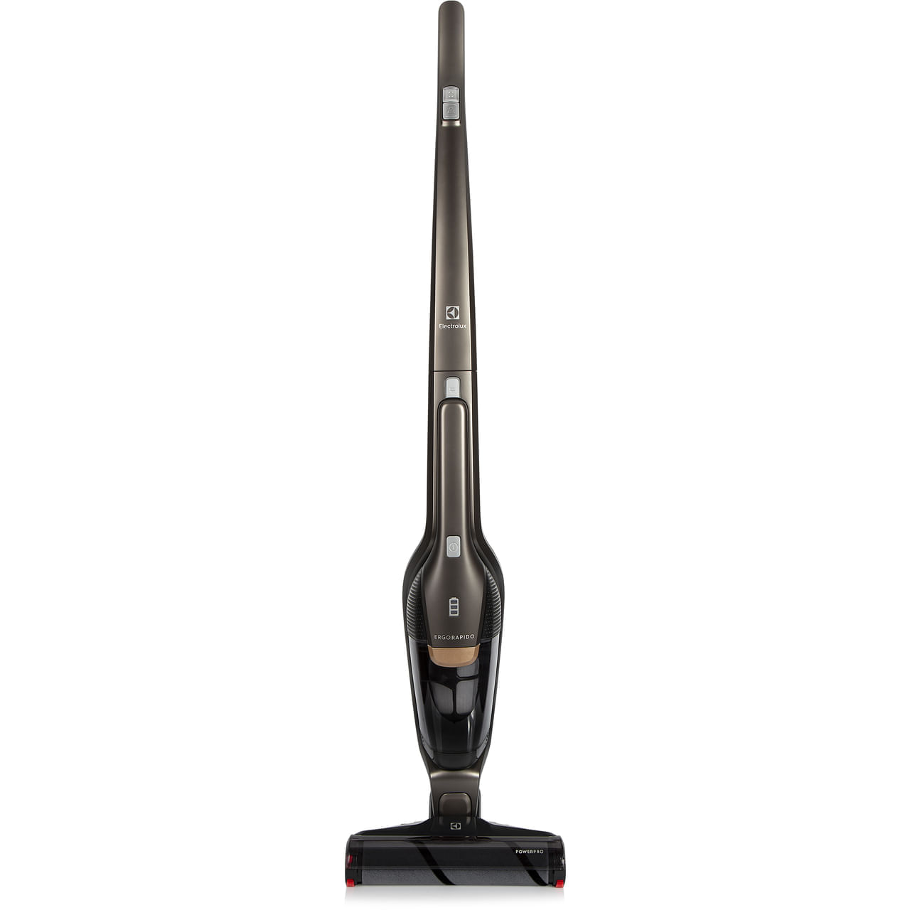 Imagen 1 del producto Aspiradora Inalámbrica Electrolux ERG27, 2 En 1: Vertical y de mano portátil, 2100mAh, 420 ML de capacidad, bronce