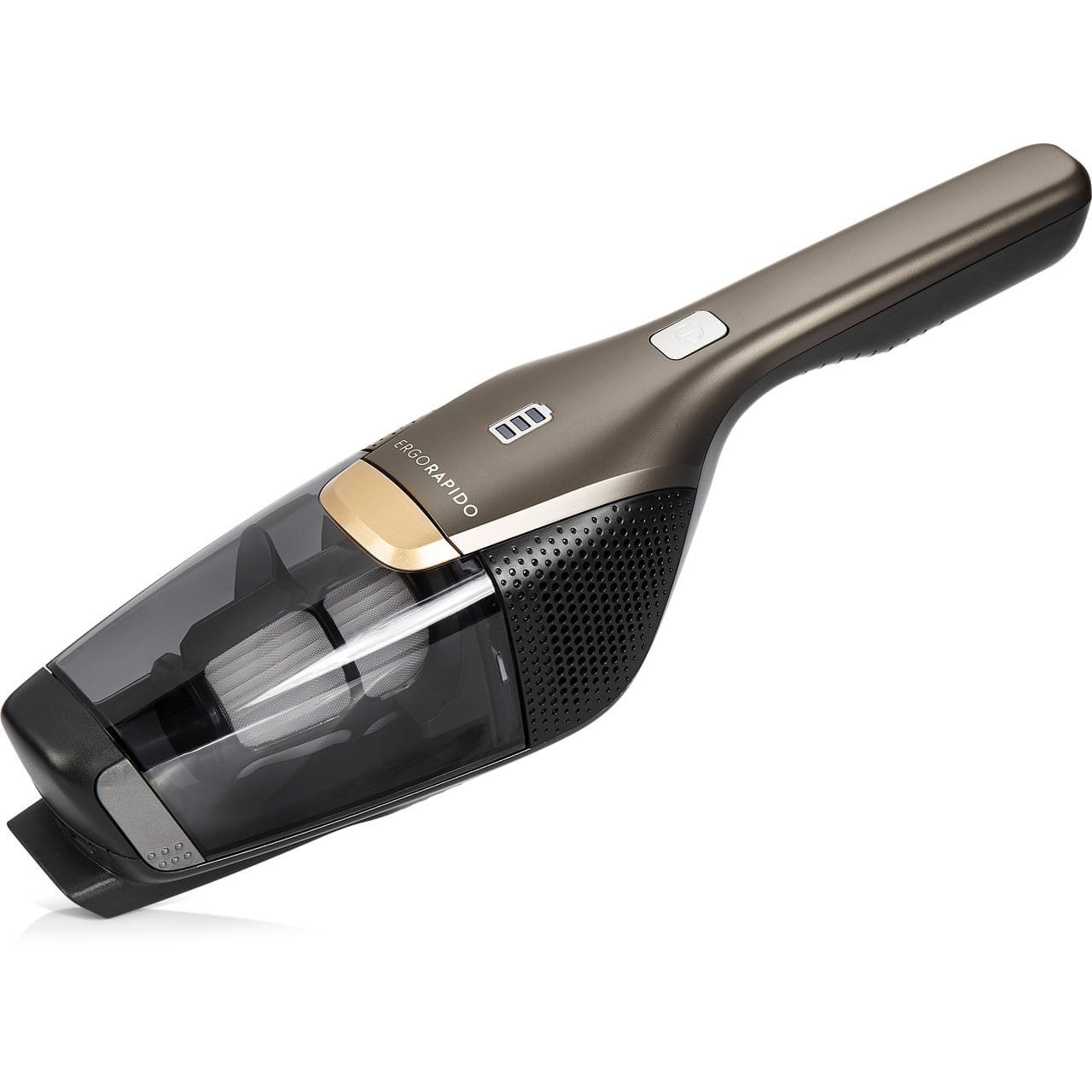 Imagen 2 del producto Aspiradora Inalámbrica Electrolux ERG27, 2 En 1: Vertical y de mano portátil, 2100mAh, 420 ML de capacidad, bronce