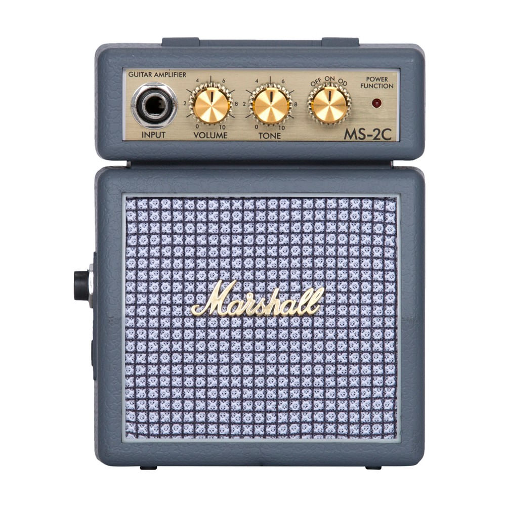 Imagen 2 del producto Amplificador para guitarra eléctrica Marshall MS-2C-E, color gris