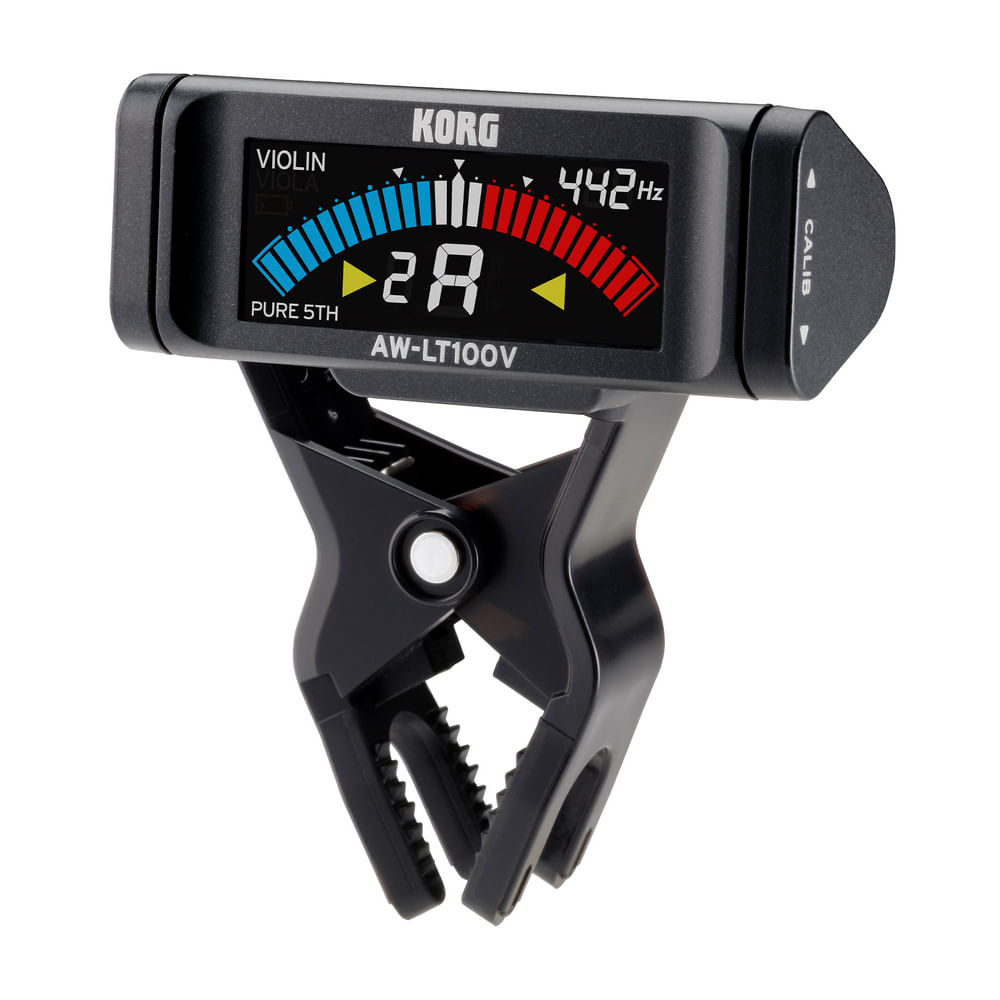 Imagen 1 del producto Afinador Korg AW-LT100V, color negro