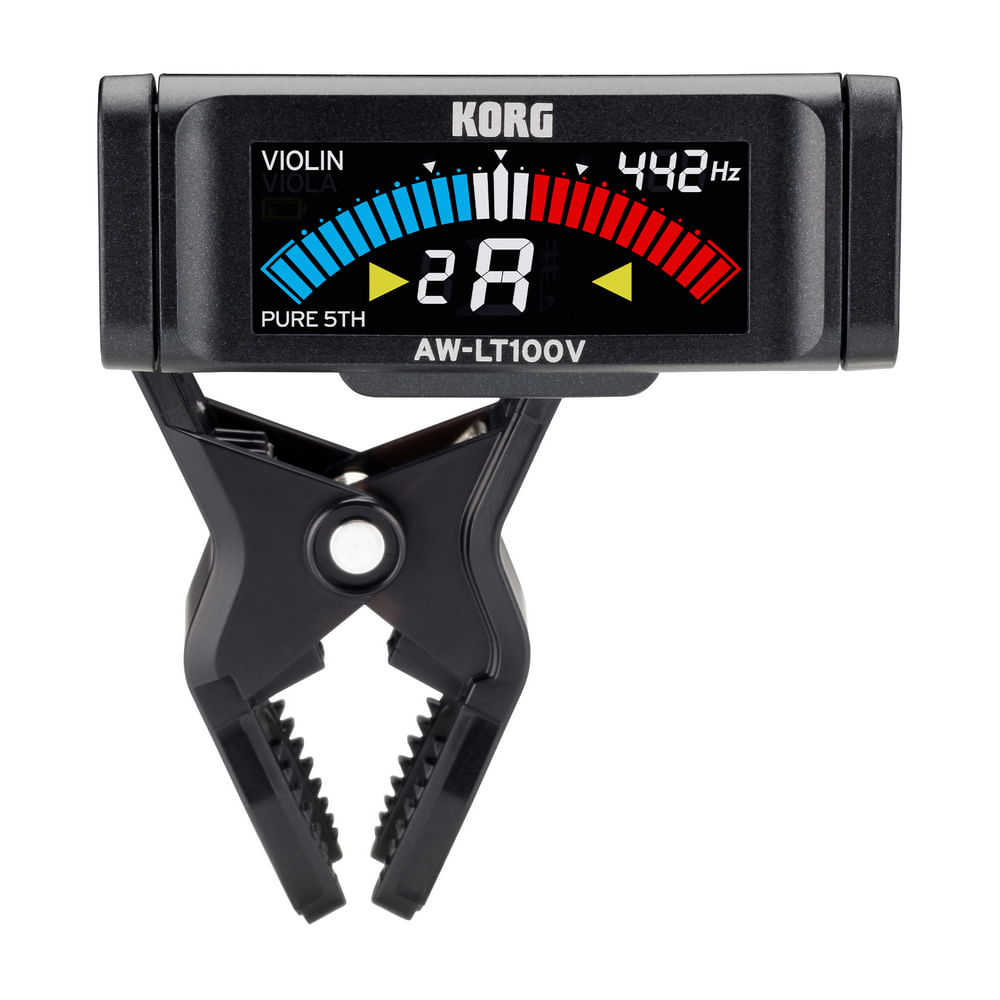 Imagen 2 del producto Afinador Korg AW-LT100V, color negro