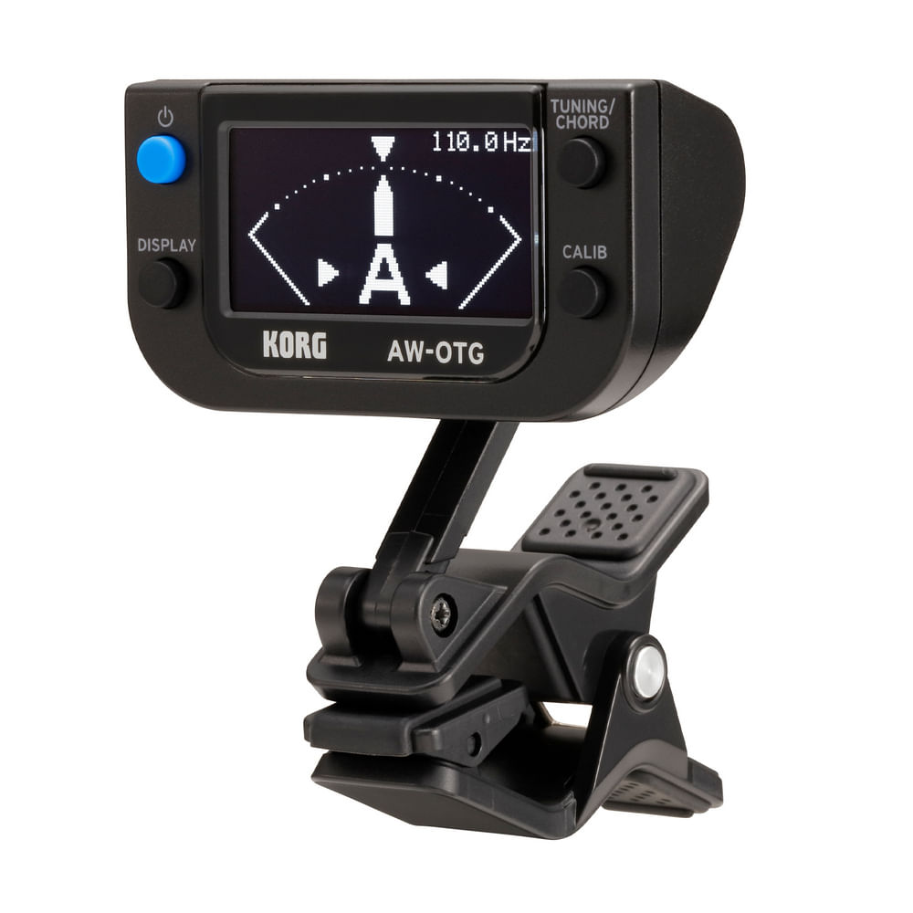 Afinador Korg AW-OTG, color negro